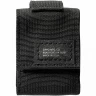 Чехол ZIPPO для широкой зажигалки,нейлон,с нейлоновым фиксатором на ремень, черный 48400