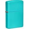 Зажигалка ZIPPO CLASSIC FLAT TURQUOISE 49454
